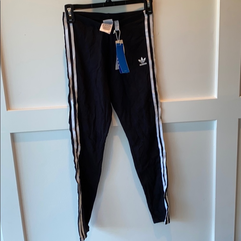 Black adidas kids joggers